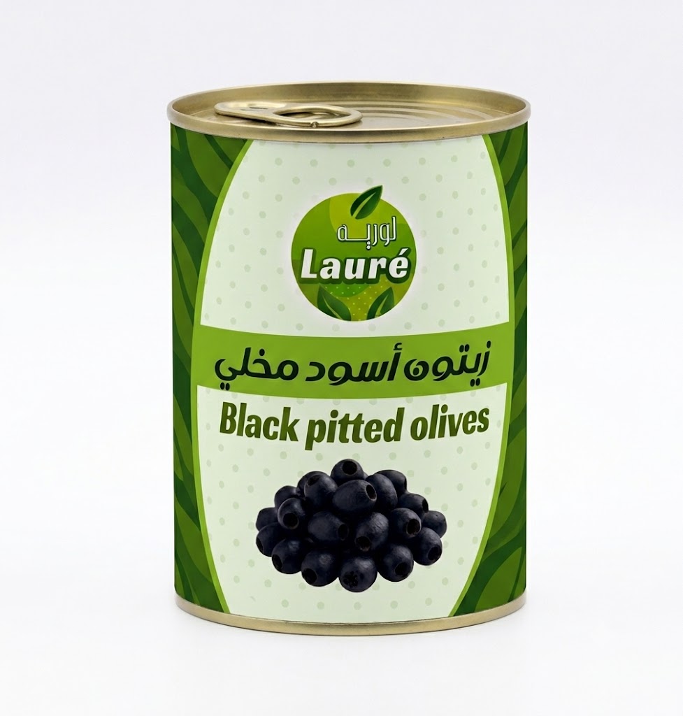 Oxidized pitted ​​black olives 400g